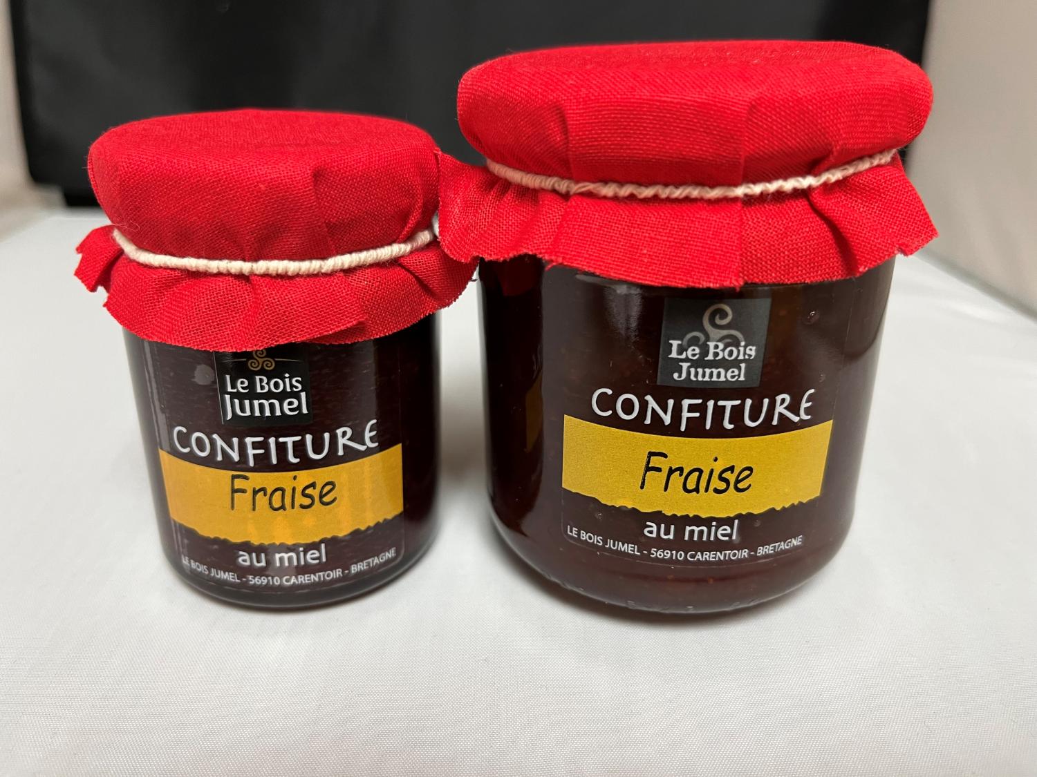 Confiture fraise de Plougastel au miel - le comptoir breton